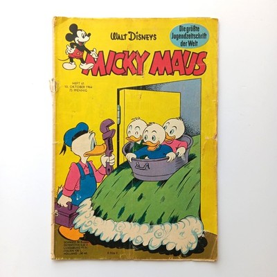 Micky Maus Heft 41 (1964) Ehapa, Z 3 mit Sammelecke