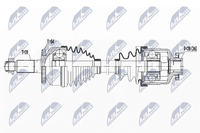 Nty Antriebswelle NPW-KA-380 FüR Kia Carnival 3 Vq Crdi