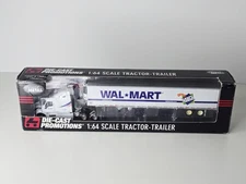 DCP Die-Cast Promotions - Walmart Semi Tractor Trailer - 1:64 Diecast