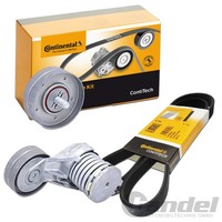 Continental Ctam KEILRIPPENRIEMEN-SATZ Passend FüR Seat Leon Toledo Skoda