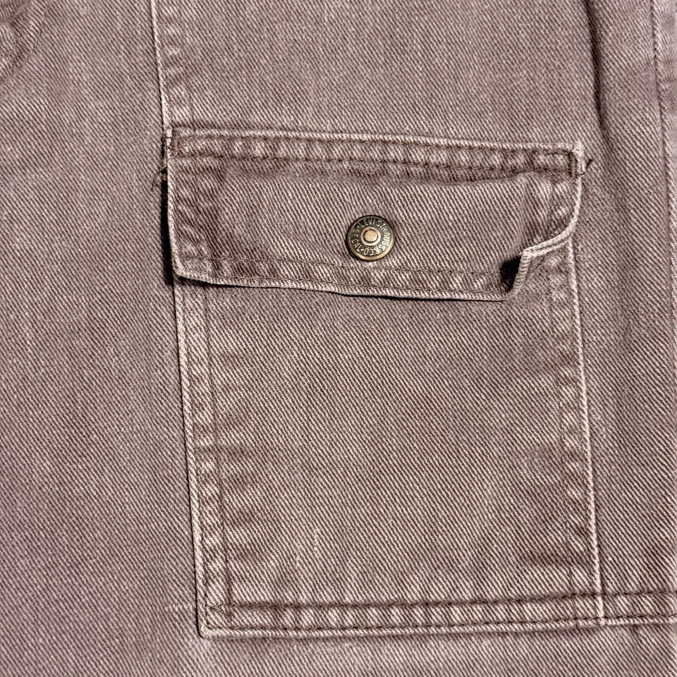 Pantalones Levis Cargo Bush Vintage Años 70 Campana Parte Inferior Acampanada Garra EE. UU. Para hombres Talla 30x34 Foto 4 de 4