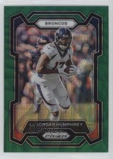 2023 Panini Prizm Green Wave Prizm Lil'Jordan Humphrey #90 0c4