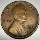 1921-S Lincoln Wheat Cent Penny VG Very Good | Better Date | Actual Coin - 2537