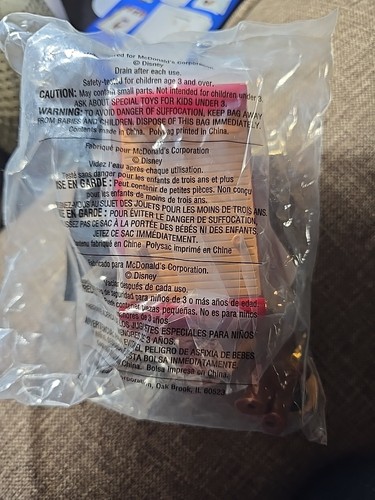 Peter Pan McDonalds Happy Meal Toy - Return To Neverland Cubby #6 SEALED - Picture 4 of 4