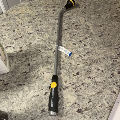 #ad Melnor RelaxGrip one thumb water pressure adjust 33” 8 Pattern Watering Wand $12.00