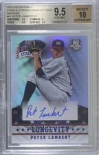 2015 Stars and Stripes Sapphire 19/25 Peter Lambert BGS 9.5 GEM MINT Auto 0a2