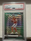 2024 Prizm Bo Nix RC Green Wave Prizm PSA 9 Mint