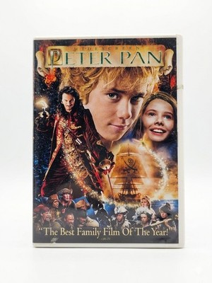 Peter Pan DVD Live Action Movie 2003 Jeremy Sumpter VERY GOOD Condition R1