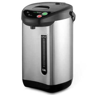 #ad NutriChefKitchen Hot Water Urn Pot Insulated Stainless Steel $76.99