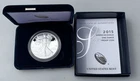 2015-W Proof $1 American Silver Eagle Box, OGP & COA