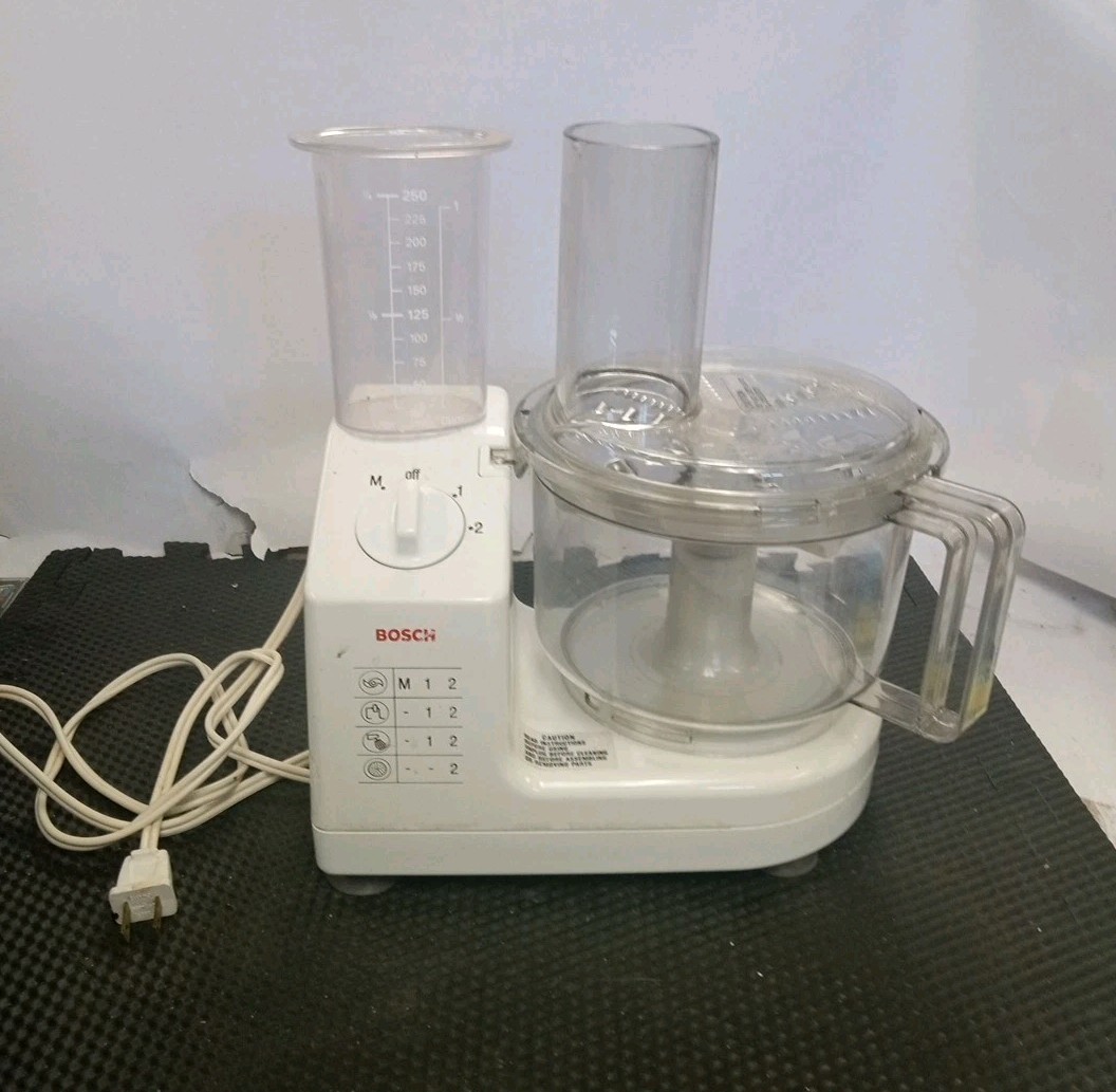 Working Bosch Food Processor MCM200470 w/shredder unit only Made in Germany