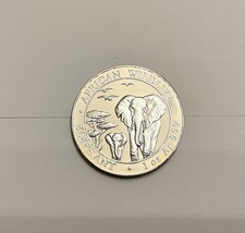 2015 Somalia 100 Shillings African Wildlife Elephant 1 oz .999 Silver Coin