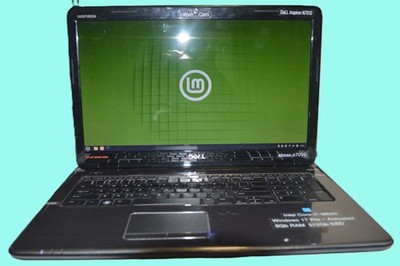 DeLL inspiron N7010 laptop,17.3'',Lynix Mint,i7-Quad,8Gb RAM 512Gb SSD,WiFi,Bt