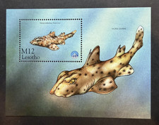 Stamps Lesotho Marine Life MNH 1998 (Sheet of 1) as Shown
