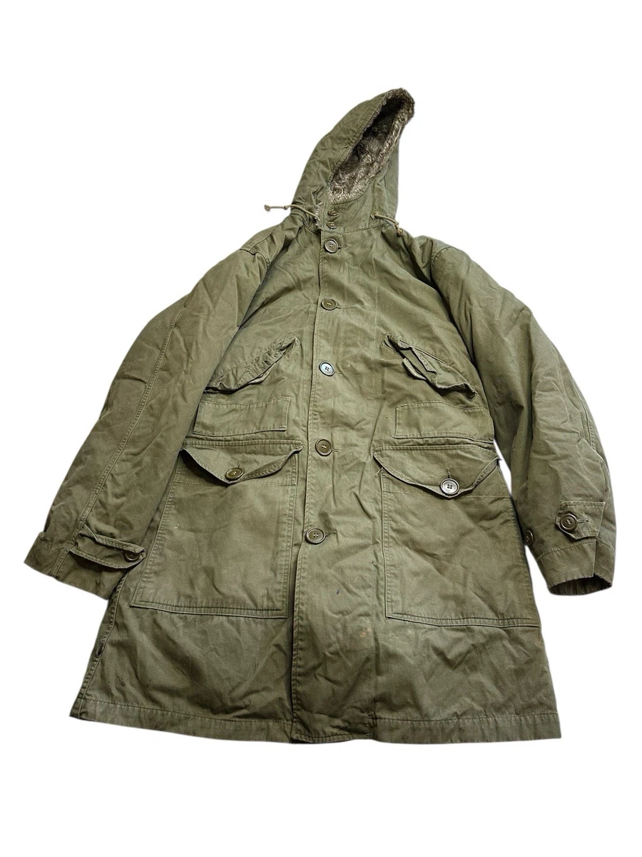 Vintage Army Parka In Original Ww2 Collectible Us Uniforms for