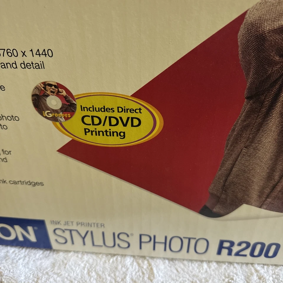 Epson Stylus Photo R200 Inkjet Printer  Brand New Sealed - Image 3 of 4