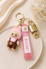 Louis Vuitton Gold Padlock Key Authentic LV Charm Unbranded Labubu Keychain