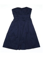 David's Bridal Women Blue Cocktail Dress 2