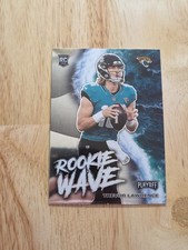 2021 Playoff TREVOR LAWRENCE Rookie Wave #RW-TLR Rookie Card RC Jaguars. rookie card picture