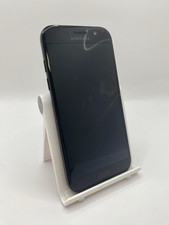 Samsung Galaxy A5 2017 Black 32GB 5.2" Android Smartphone Cracked Faulty #A