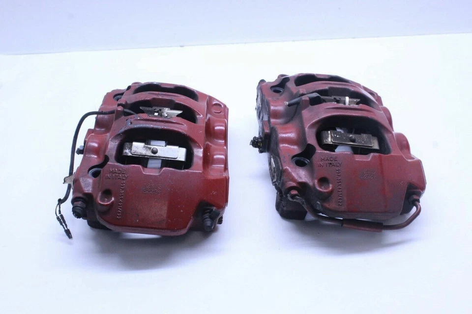 Juego de pinzas de freno delanteras derecha izquierda térmica Porsche 911 991 2012-2016 3,4 Dmg O Foto 4 de 4