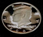 2004-S Mirror-like Deep Cameo Proof 90% Silver Kennedy Half Dollar - Ships Free!