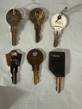6 Fire alarm Panel keys 17021 Cat45 204 A135 1347 MGC Notifier Key Adt Top Tech