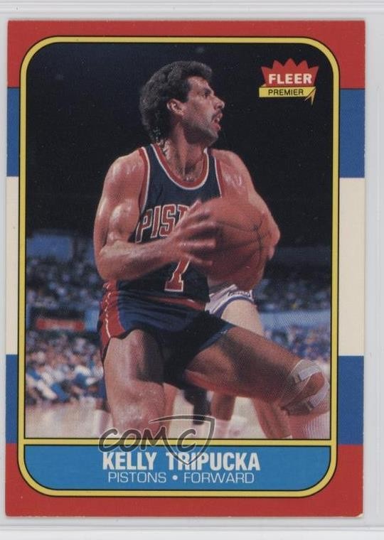 1986-87 Fleer Kelly Tripucka #115 02fv