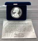 2008 W Proof Silver Eagle - Box & CoA