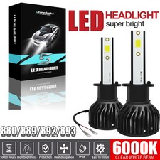 880 LED Driving Fog Lights Bulbs Kit For Chevy Silverado1500 99-02 Tahoe 00-2006