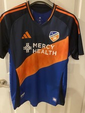 Adidas FC Cincinnati Elite Aero Ready Slim Fit XLARGE Players Jersey MSRP $150
