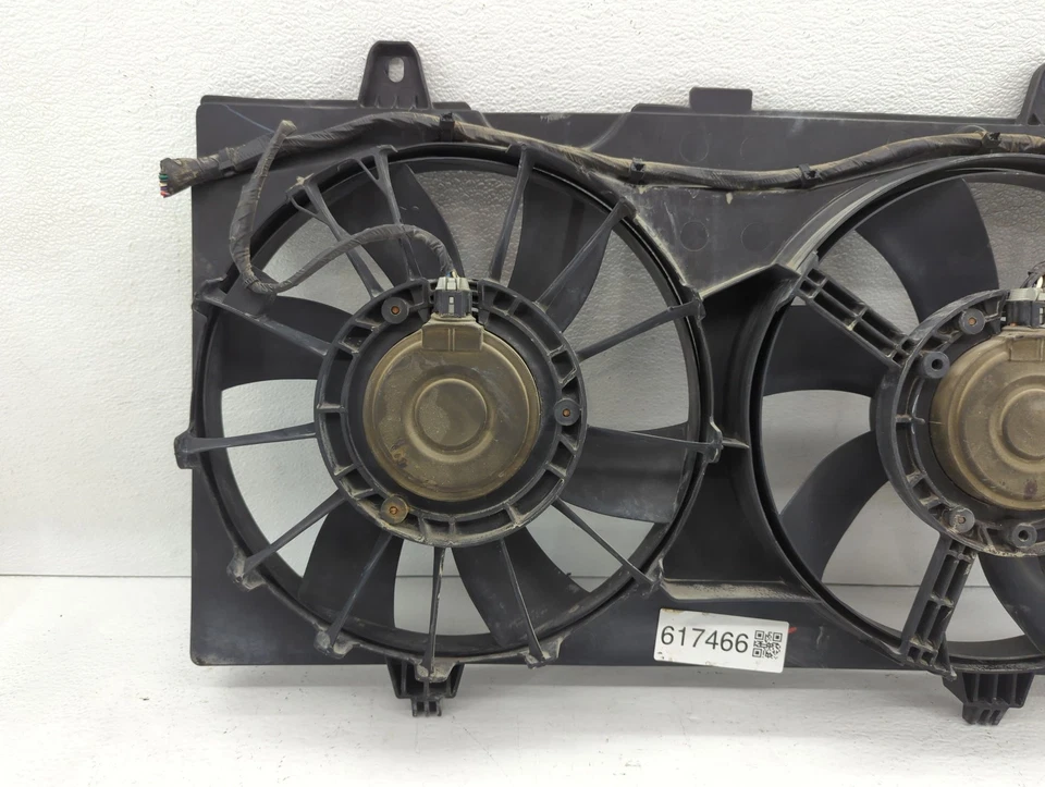 Conjunto de motor ventilador radiador izquierdo Nissan Sentra 2007-2012 VIBXQ Foto 2 de 4