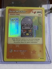 Mighty Beanz Trading Card Game Bean Machine - 28 Bionic Foil Card - Rare 2004