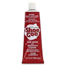 Shoe Goo Repair Adhesive for Fixing Worn Shoes or Boots, Clear, 3.7 Oz, Clear