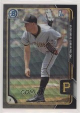 2015 Bowman Asia Exclusive Black Wave Refractor Adrian Sampson #BCP20 c4q