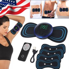 5 x Portable EMS Electric Neck Back Massager Cervical Massage Patch Stimulator
