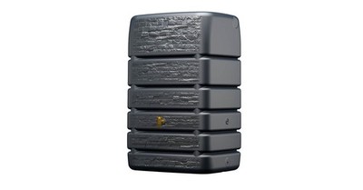 4rain Slim Stone Decor Mauertank 510 L   Graphite Grey