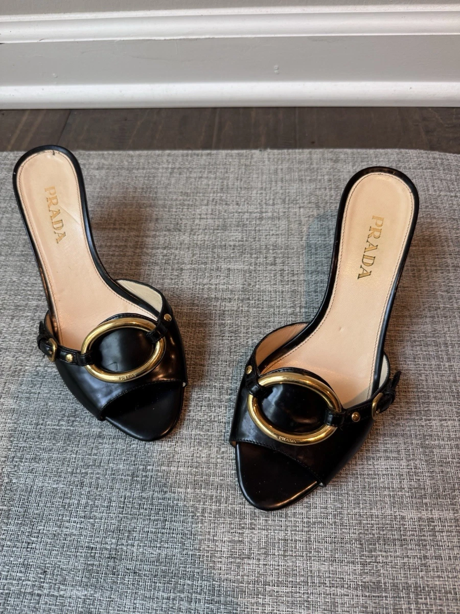 PRADA Gold Heels for Women for sale | eBay