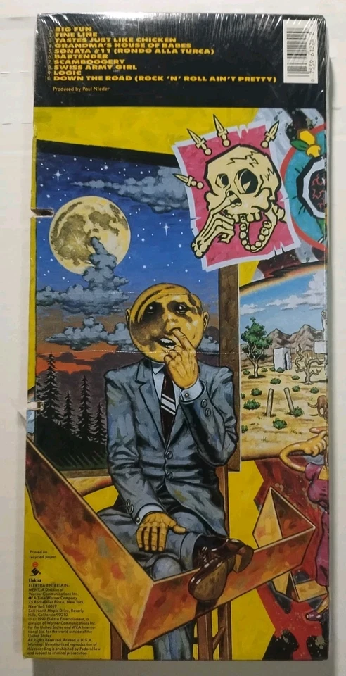 Scatterbrain - Scamboogery (CD Long Box, 1991 Elektra) Metal / Funk - Sealed Foto 2 de 4