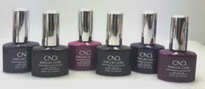 6 CND SHELLAC LUXE GEL POLISH- Lava Fedora Midnight Brazen Vivant Temptation