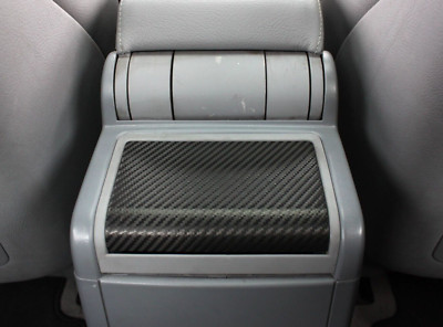 BMW E46 - Rear Ash Tray Roller Cover Replacement - Matte Carbon Edition