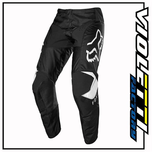 FOX 180 Prix pantaloni cross enduro novità 2020 nero bianco white | eBay