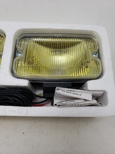 Vintage Peterson PM Night Watcher Amber Halogen OE Fog light Kit V519–2 TWV519-2 - Picture 10 of 15