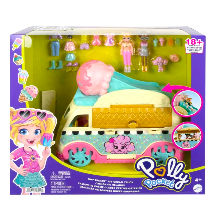 Polly Pocket Ice Cream Truck (HHX77)