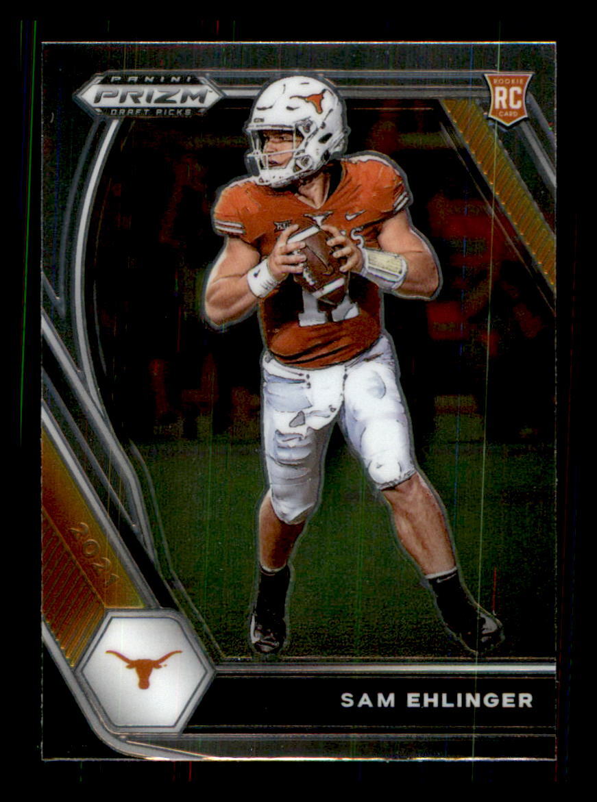 2021 Football Prizm Draft Picks Sam Ehlinger Texas Longhorns #131 RC2