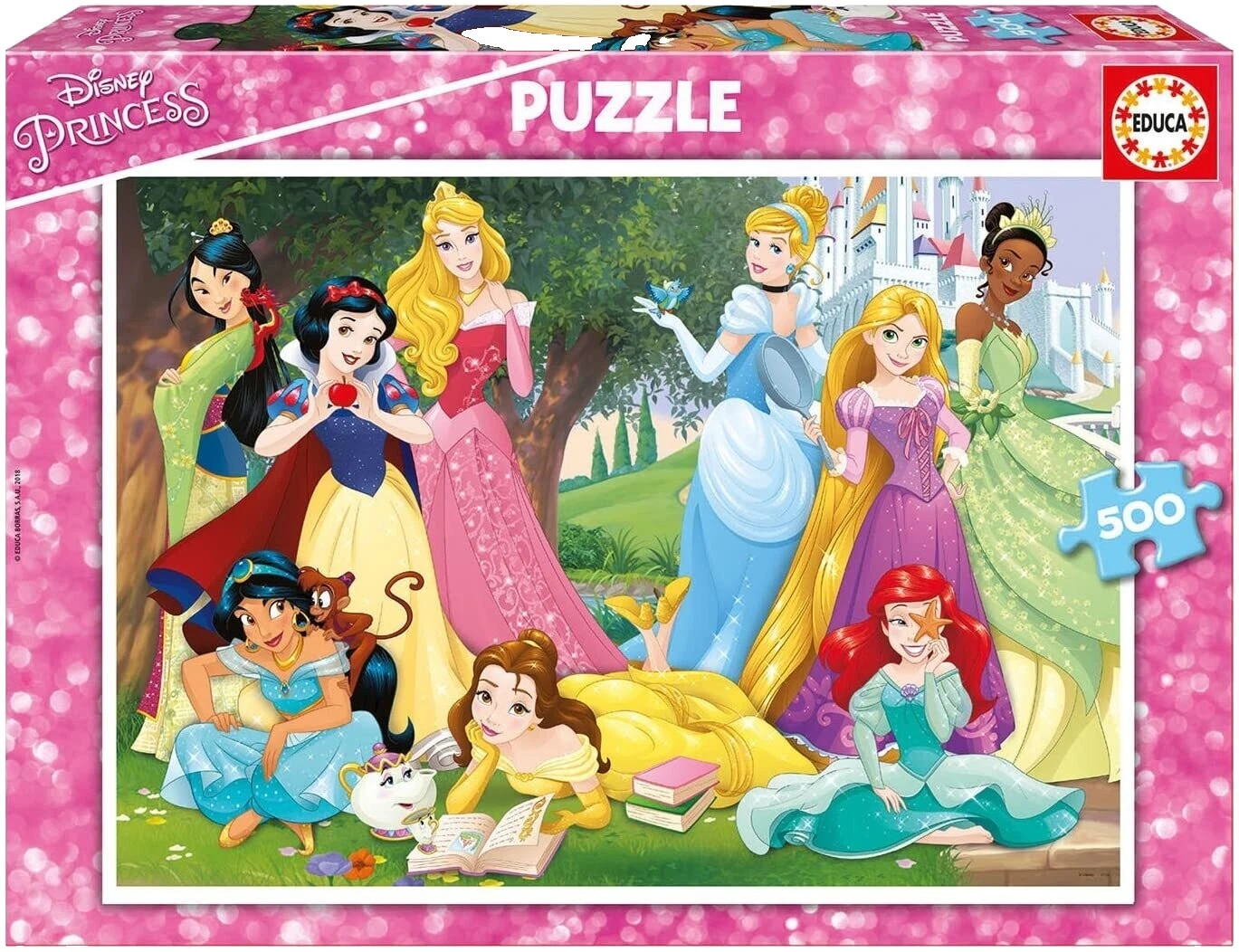 迪士尼公主童话拼图