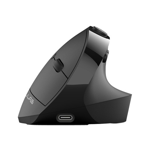 Souris optique ergonomique verticale sans fil JLab JBuds 2,4G, noire - Photo 1 sur 7