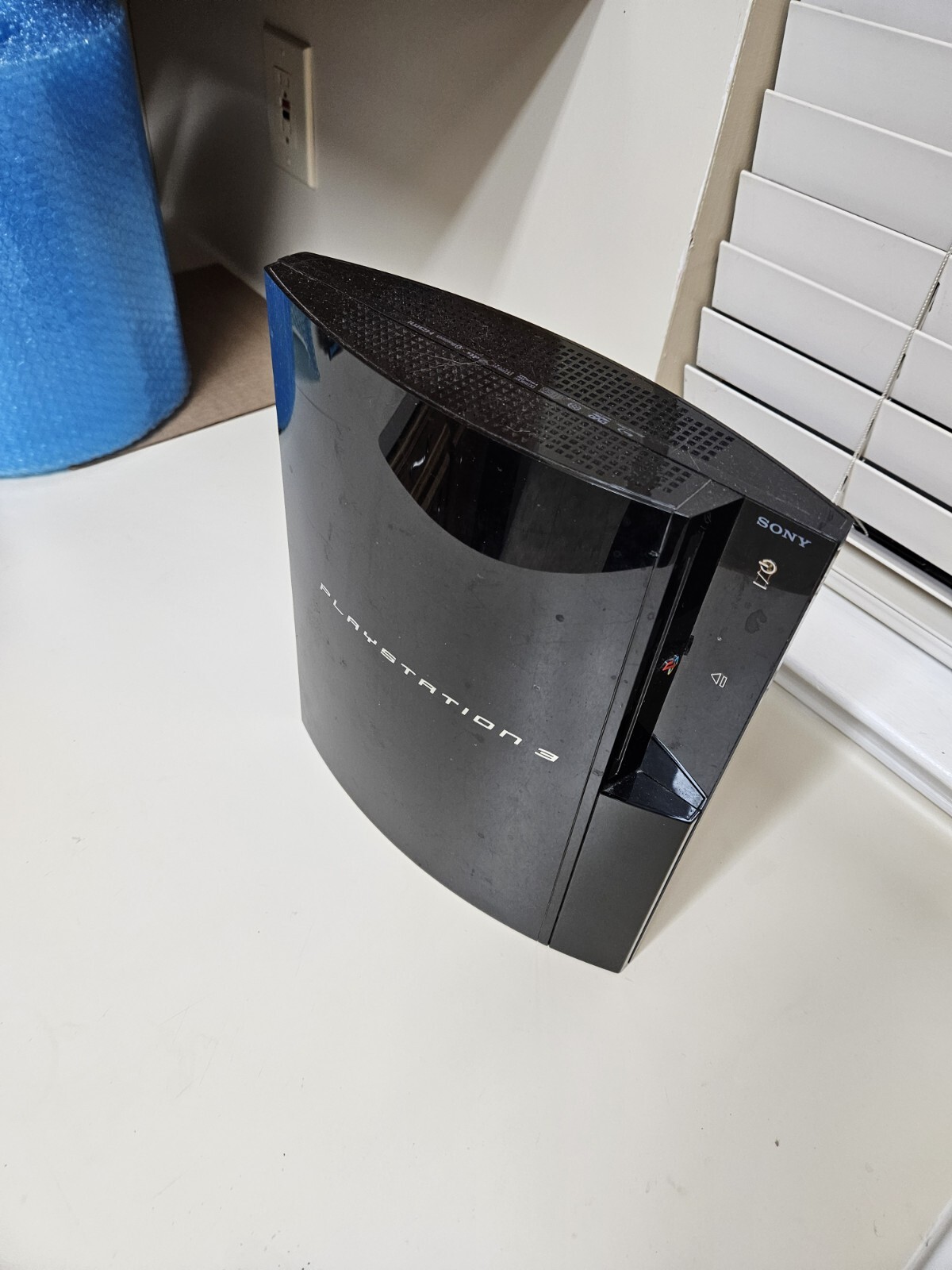 Sony PlayStation 3 Launch Edition CECHB01 20GB Black Console VADER PS3 711719800101 eBay