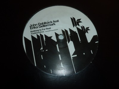 JOHN DAHLBACK feat ERIKA GELLERMARK - Nothing is for Real - UK 4-track 12'' Vinyl
