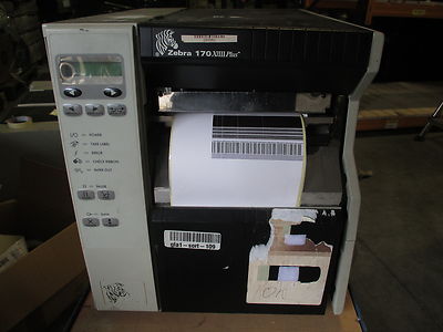 Zebra 170xiIII USB 300DPI DT/TT POS Direct Thermal Transfer Printer 2541871 INCH